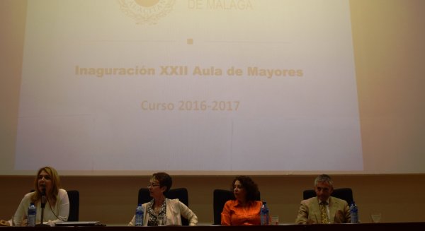 La Junta inaugura el curso 2016/2017 de la Aula Universitaria de Mayores en Málaga con 1.047 personas matriculadas