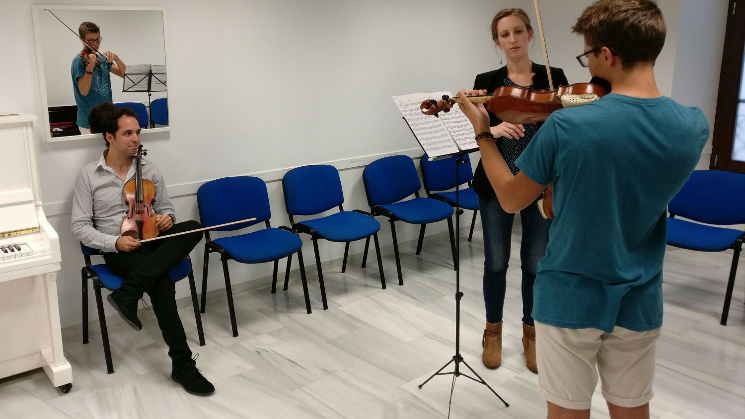 Alumnos de la Academia Internacional de Música Ivan Galamian actúan en Houston y Nueva York
