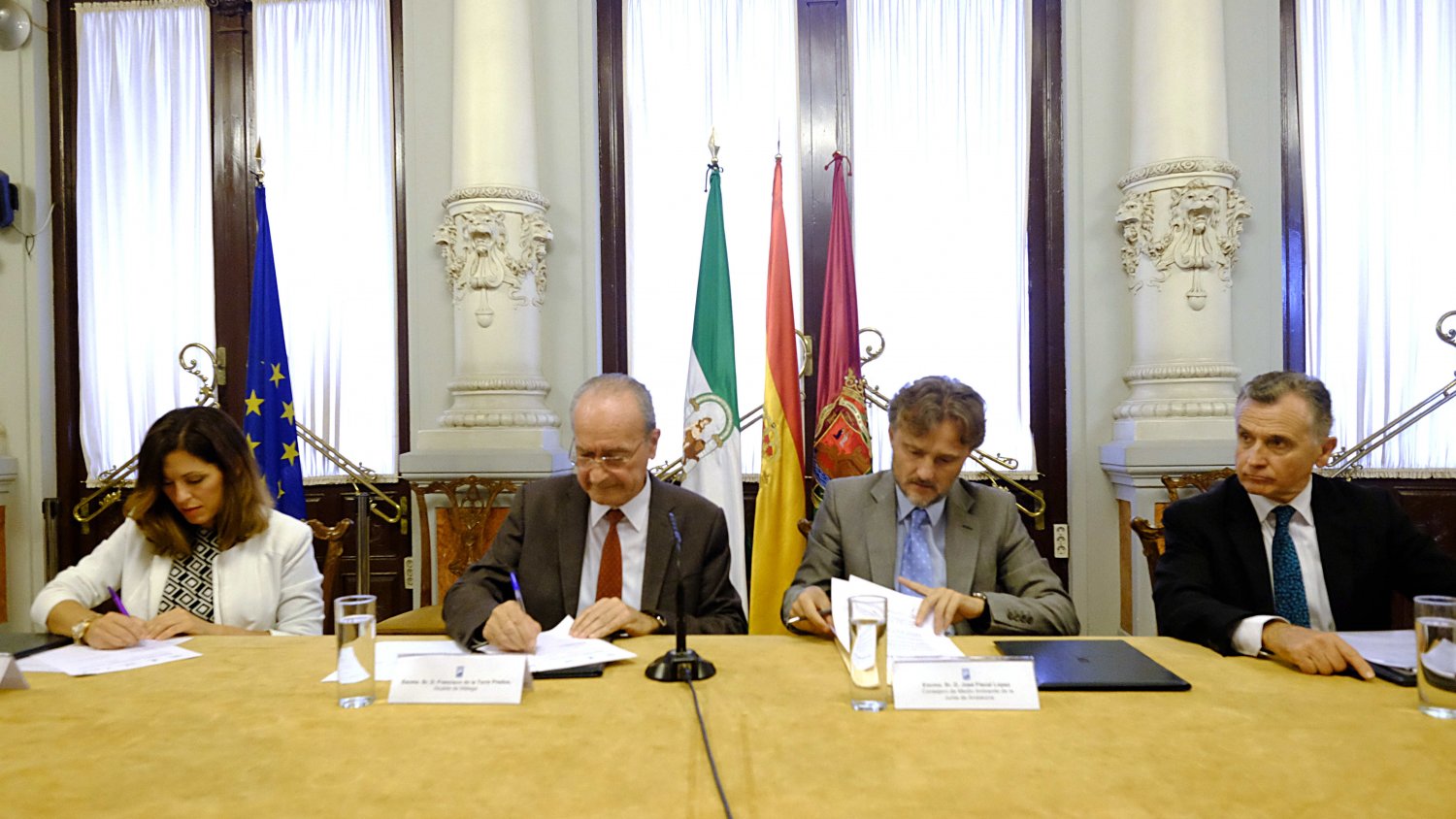 Acuerdo entre Ayuntamiento y Junta para la integración urbana del río Guadalmedina