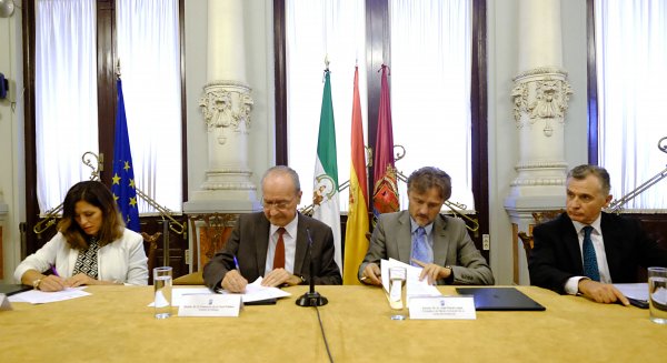 Acuerdo entre Ayuntamiento y Junta para la integración urbana del río Guadalmedina