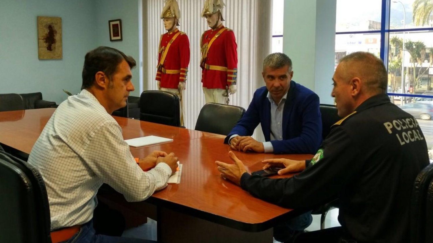 C's Marbella pide mayor presencia policial en las calles al nuevo jefe de la Policía Local