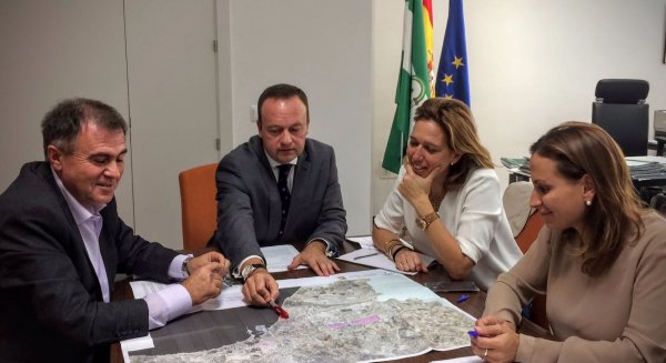 Junta y Ayuntamiento de Málaga dan luz verde a los dos primeros proyectos del Plan Andaluz de la Bicicleta en la capital