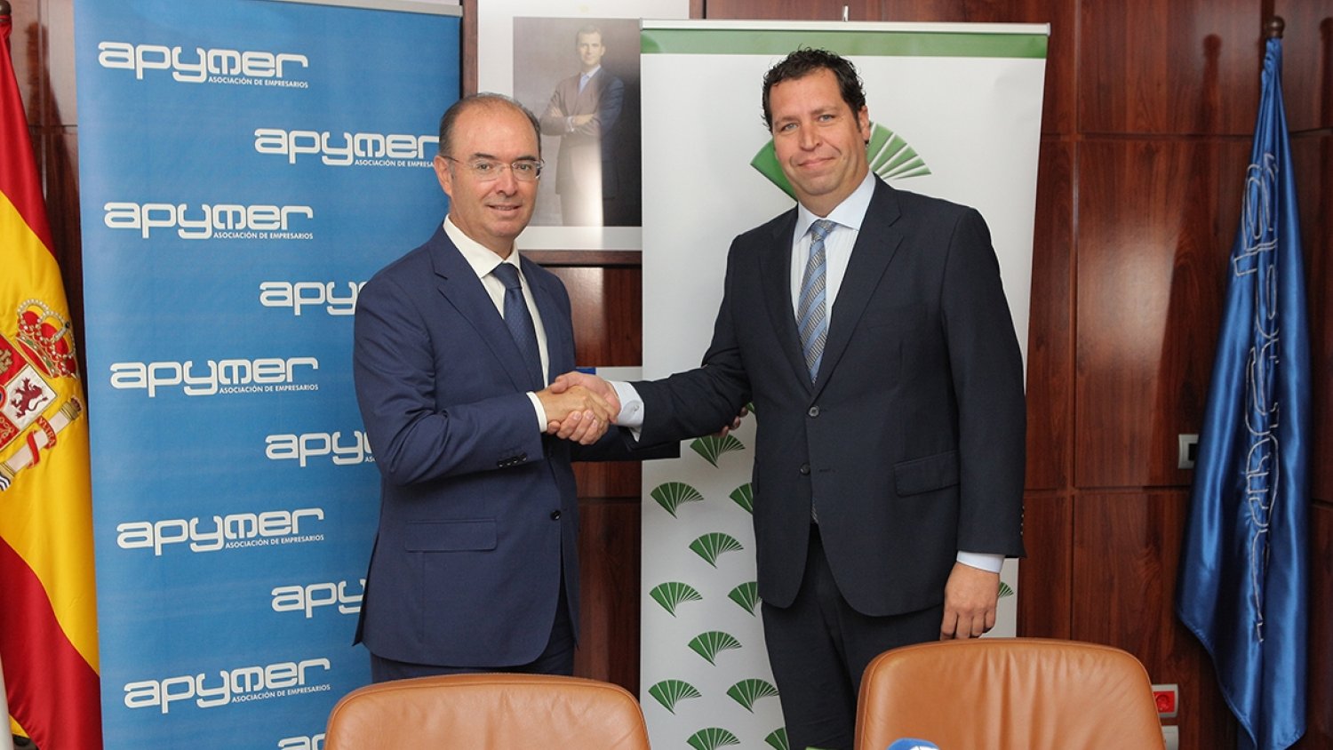 Unicaja apoya a los 1.200 empresarios de las comarcas de Ronda y Guadalteba que integran Apymer