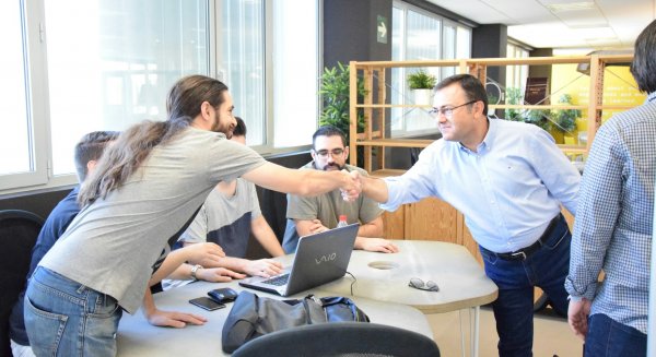 El PSOE destaca la apuesta por el emprendimiento y la innovación del Gobierno de Susana Díaz en Málaga en las instalaciones de El Rayo Verde