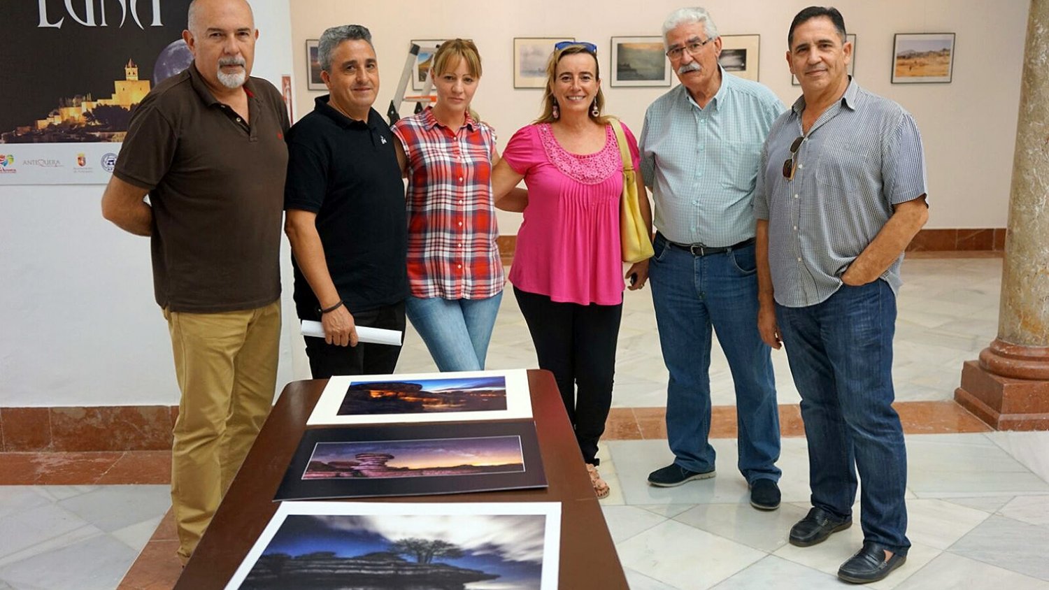 Una fotografía del Dolmen de Menga, primer premio del Concurso Fotográfico del Ciclo de Visitas Nocturnas Luz de Luna 2016 de Antequera