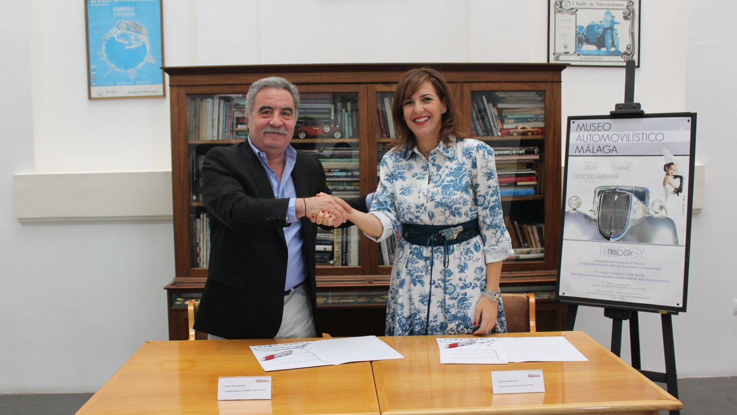 El MAM firma un acuerdo internacional con la Fundación Juan Manuel Fangio