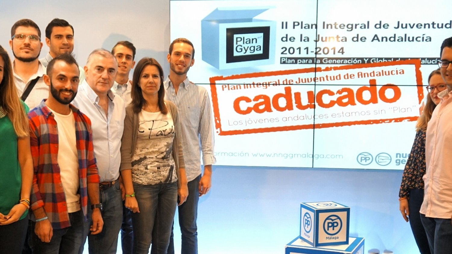 El PP acusa a la Junta de Andalucía de haber desmantelado todas las políticas de juventud