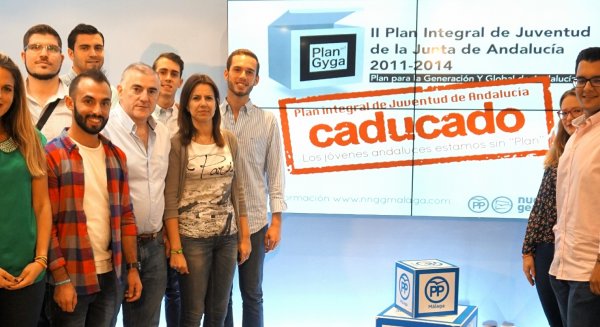 El PP acusa a la Junta de Andalucía de haber desmantelado todas las políticas de juventud
