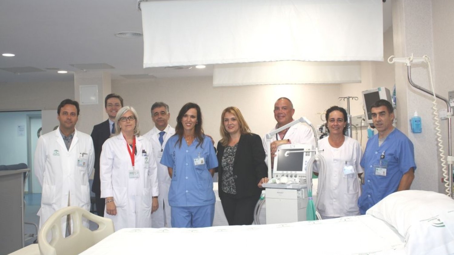 Los hospitales públicos de Málaga concluyen las obras de mejora ejecutadas en diversas áreas de las unidades de cuidados críticos