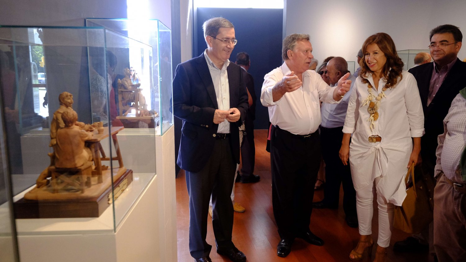 El Área de Educación se suma al IV centenario de la muerte de Cervantes con una exposición de esculturas de Paco Tito en el MUPAM