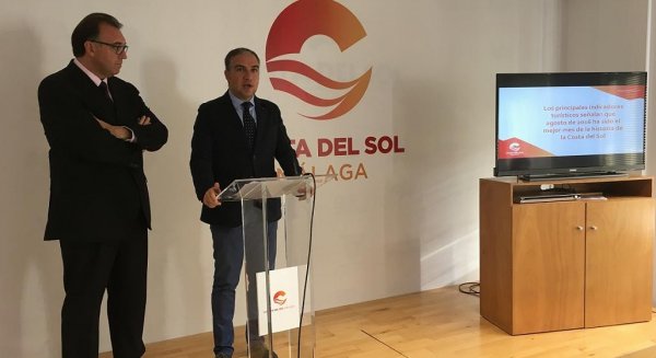 Los principales indicadores turísticos señalan a agosto como el mejor mes de la historia de la Costa del Sol
