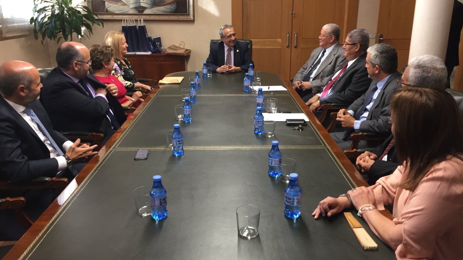 Acuerdo de colaboración entre la UMA y la Universidad Pedagógica Nacional Francisco Morazán