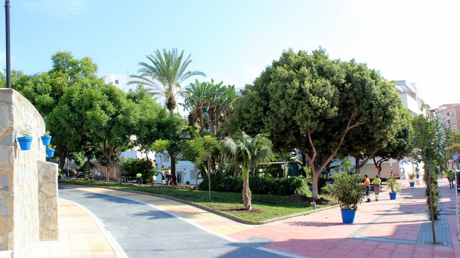 Estepona crea una nueva plaza pública en el casco antiguo tras remodelar la calle Antero