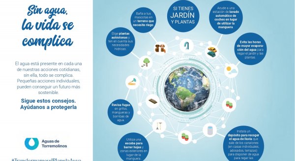 Aguas de Torremolinos lanza una nueva campaña para fomentar un consumo responsable