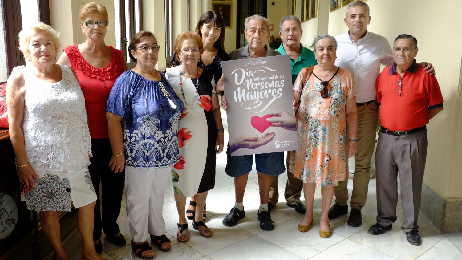 Málaga se suma a la celebración del Día Internacional de las Personas Mayores