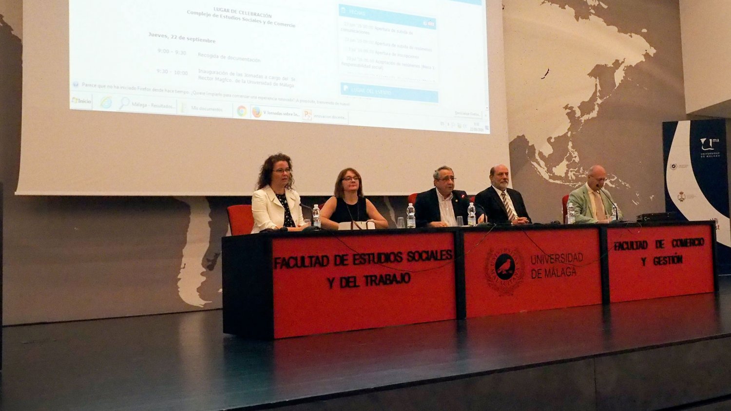 Arrancan las V Jornadas sobre Innovación Educativa y Enseñanza Virtual en la UMA