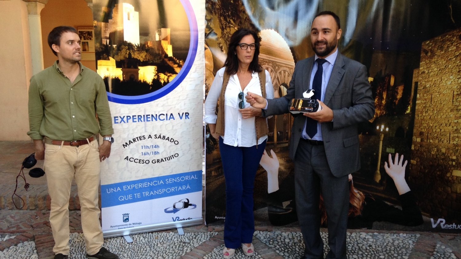 Los visitantes de la Alcazaba podrán hacer un paseo nocturno virtual