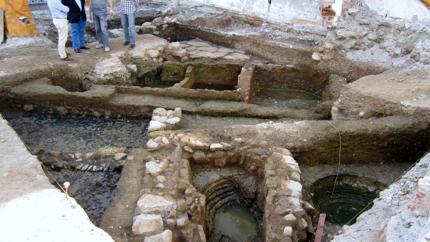 Aparecen en Estepona los restos de la tenería medieval mejor conservada de la península ibérica