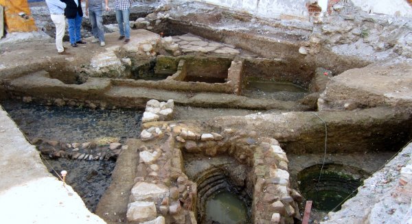 Aparecen en Estepona los restos de la tenería medieval mejor conservada de la península ibérica