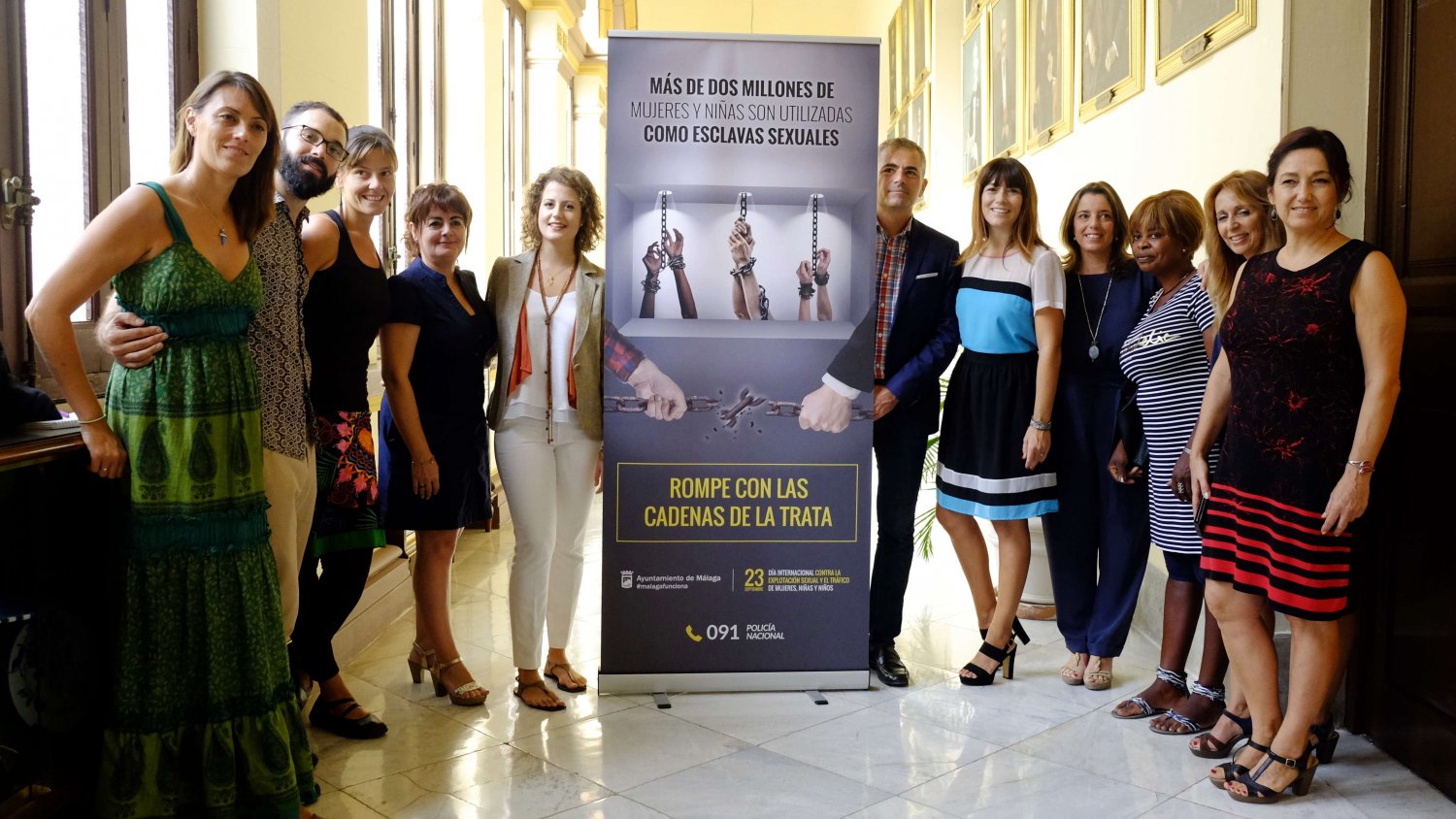 El Ayuntamiento de Málaga inicia una campaña de concienciación sobre la explotación sexual de mujeres y niñas