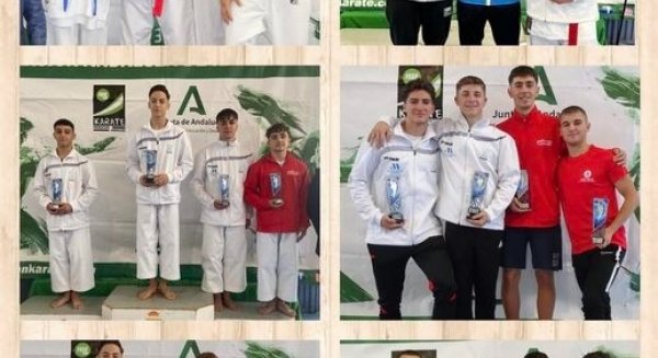El Club Goju Ryu conquista siete medallas en el campeonato de Andalucía de kárate en Baza