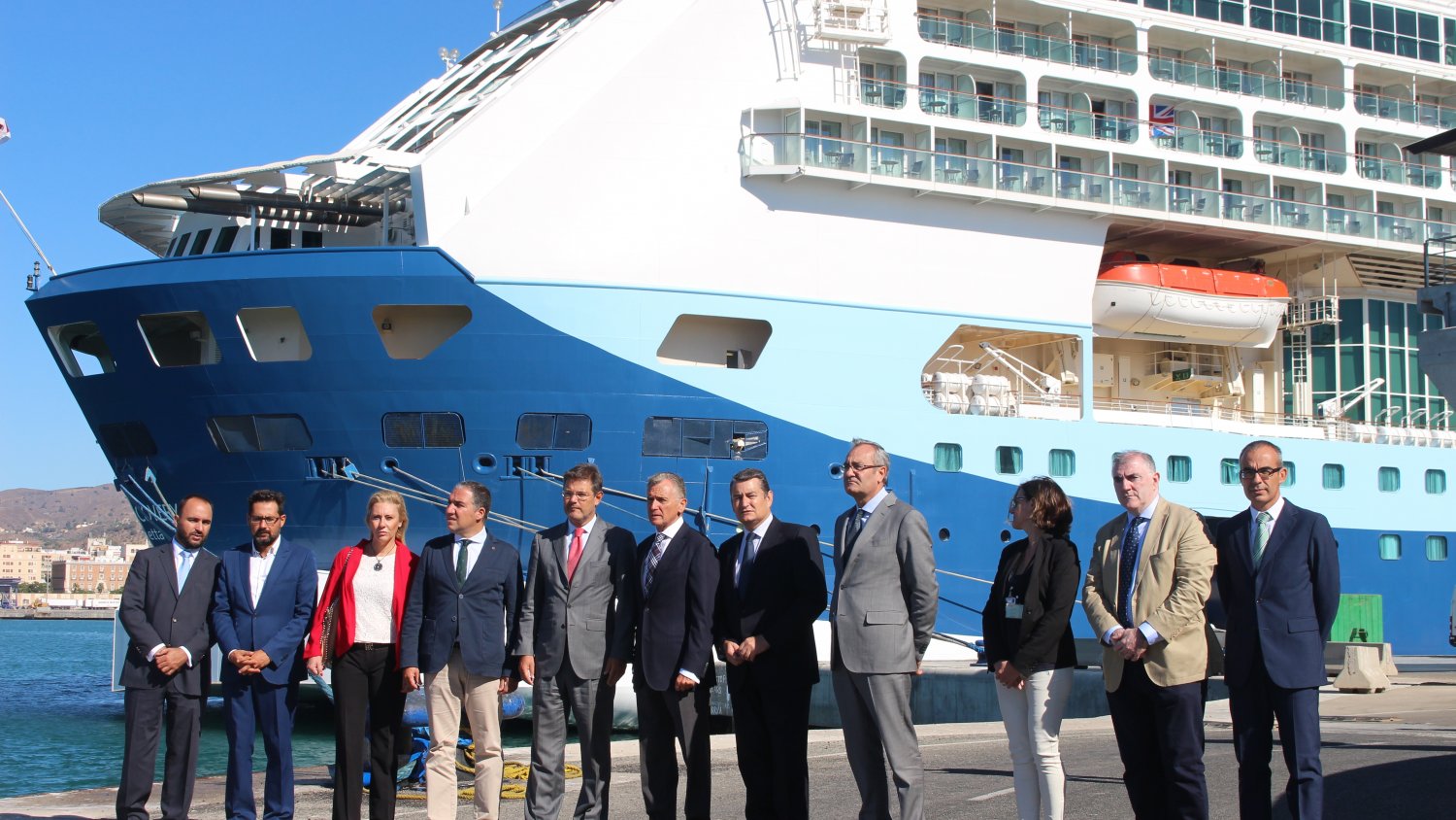 Rafael Catalá, Ministro de Fomento en funciones, visita el puerto de Málaga