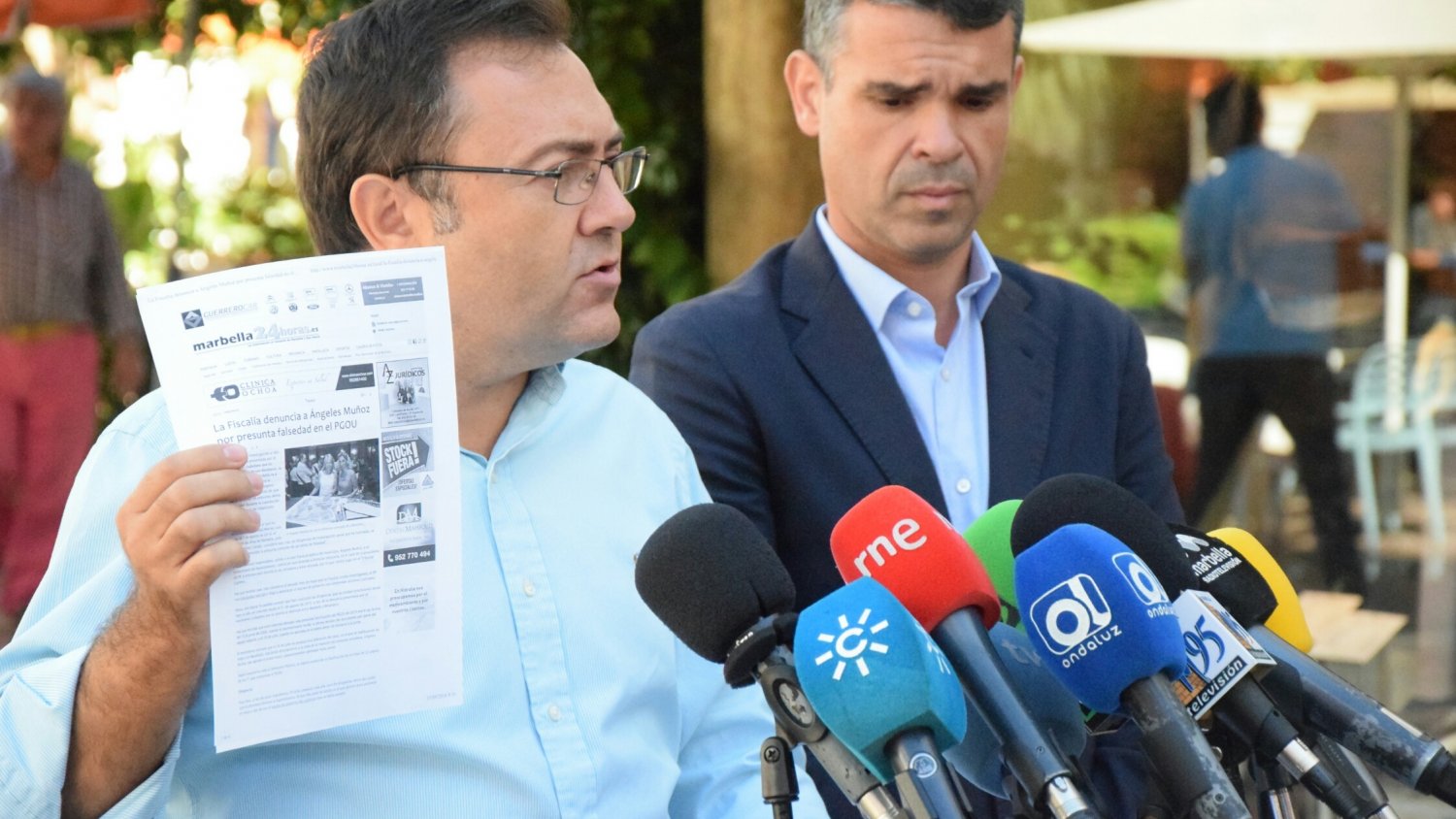 Heredia (PSOE) exige a Muñoz (PP) que dé la cara y explique los “tejemanejes” del PGOU de Marbella que investiga la Fiscalía
