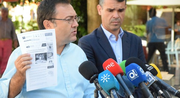 Heredia (PSOE) exige a Muñoz (PP) que dé la cara y explique los “tejemanejes” del PGOU de Marbella que investiga la Fiscalía