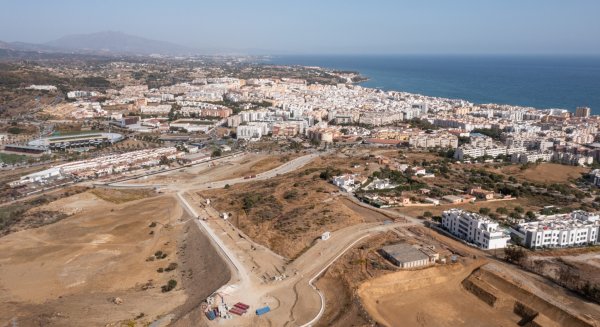 Las obras para urbanizar al sector Camino de las Mesas alcanzan el 75% de ejecución