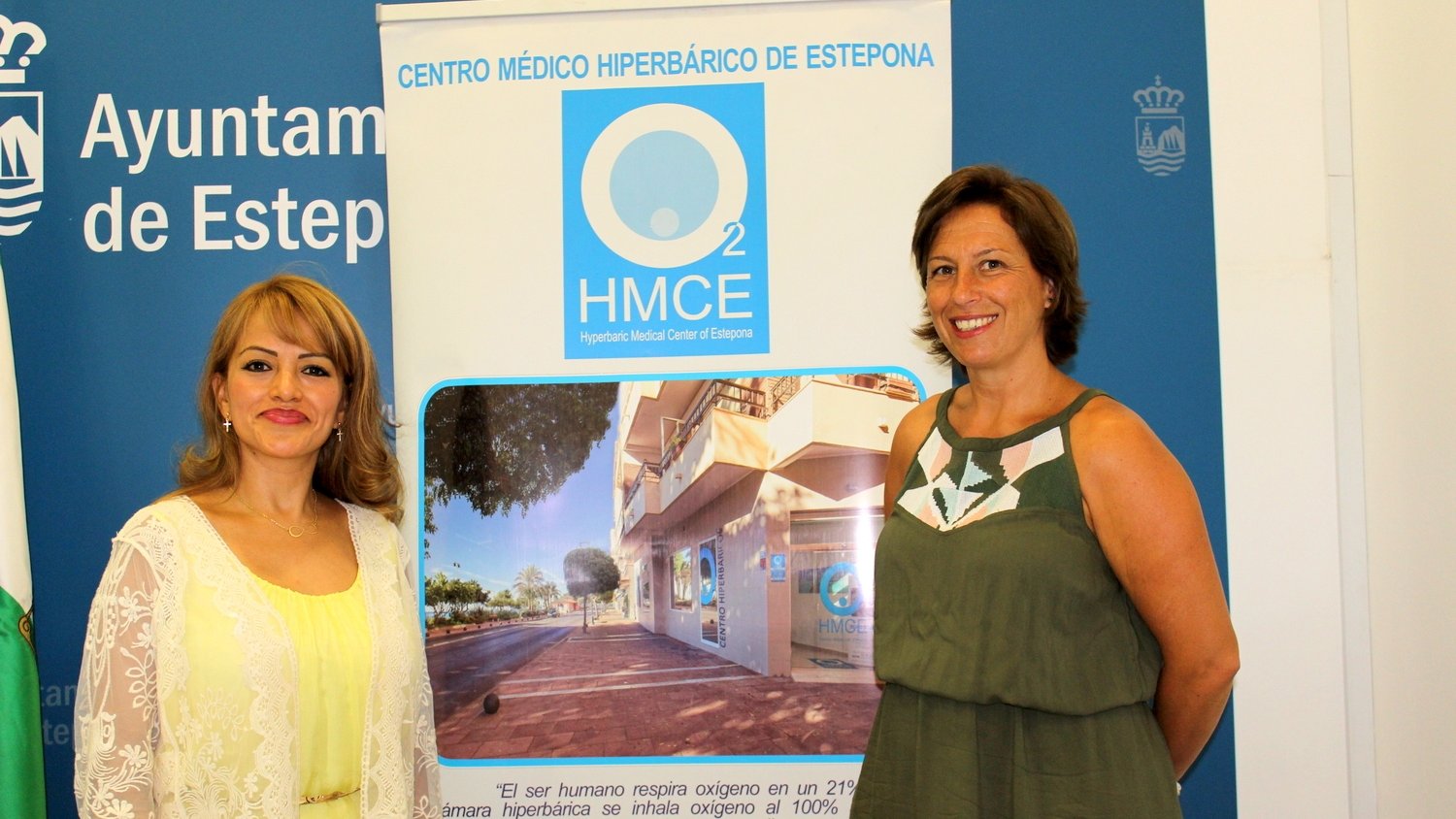 Estepona renueva el convenio con el Centro Hiperbárico para seguir atendiendo a personas con escasos recursos