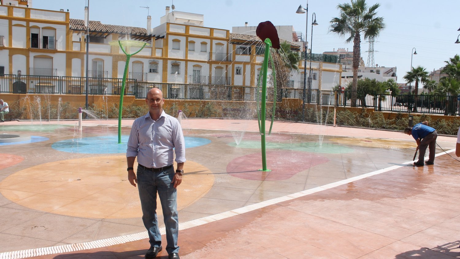 El Parque del Agua de Las Cañadas en Mijas entra en funcionamiento para el uso de los niños