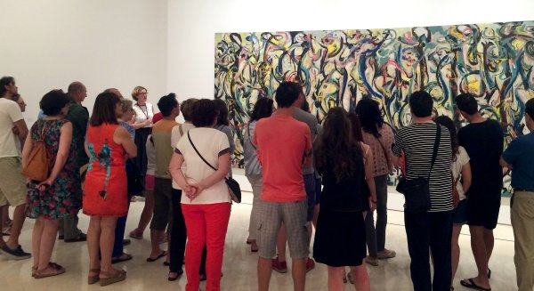 La energía de Jackson Pollock invade el Museo Picasso Málaga