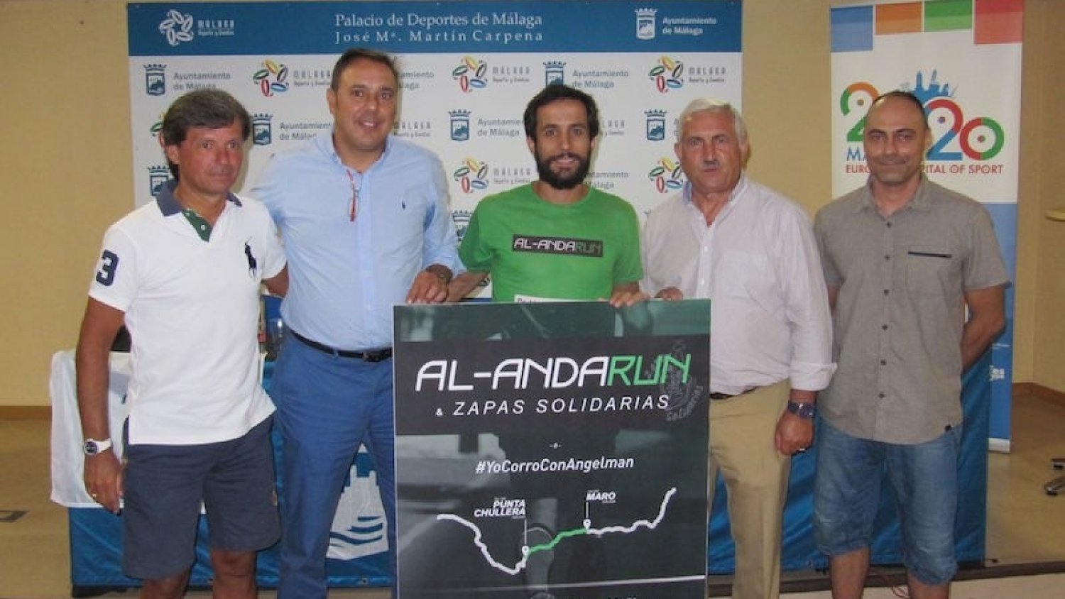 Una decena de atletas recorren los 180 kilómetros de litoral de la provincia por el síndrome Angelman