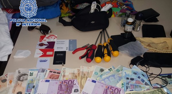 Detienen a un hombre en Málaga y recuperan joyas por valor de 200.000 euros