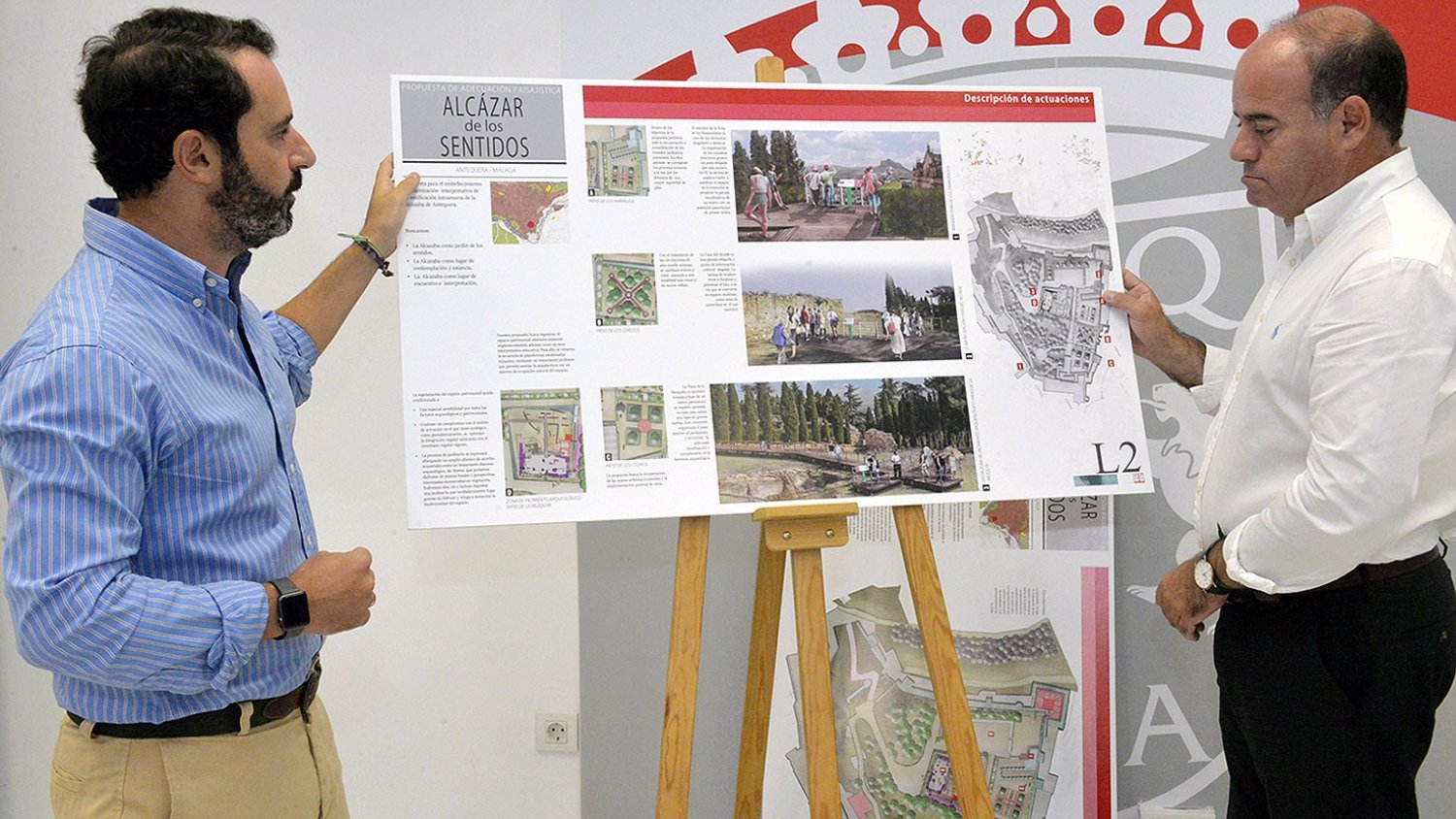 Antequera presenta un proyecto para adecuar el interior paisajístico de una Alcazaba