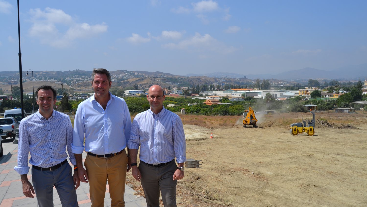 Comienzan las obras del colegio Indira Gandhi en Las Lagunas