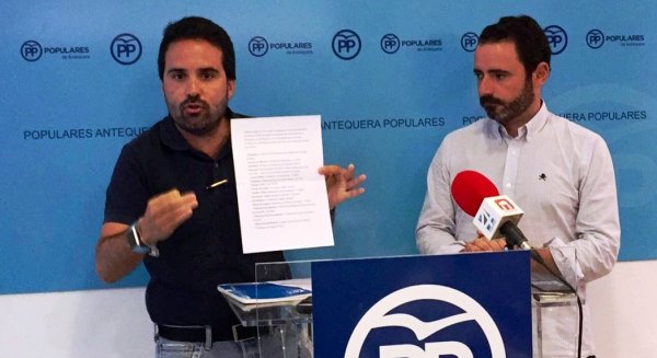 El PP denuncia que el PSOE ha rechazado 700.000 euros en ayudas para la comarca de Antequera