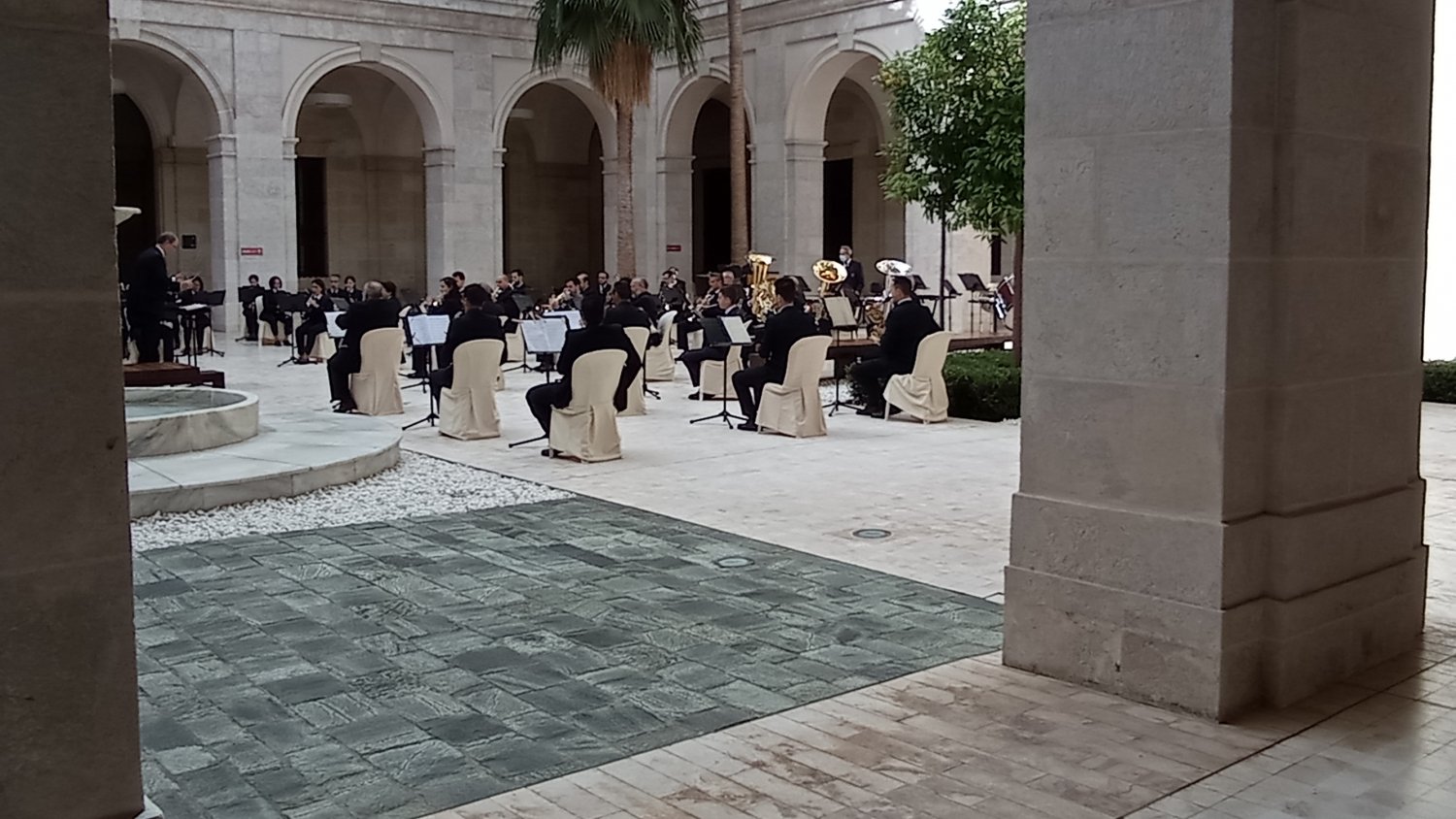 La Banda Municipal de Música ofrece su concierto de temporada en el Museo de Málaga