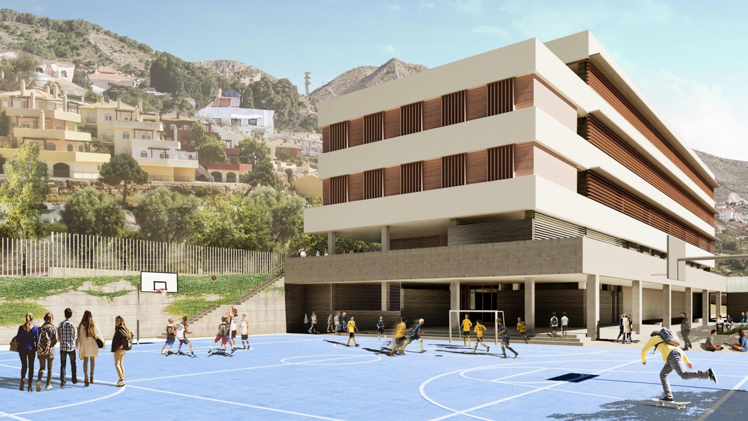 Adjudicada la construcción de un instituto de secundaria y bachillerato en Benalmádena