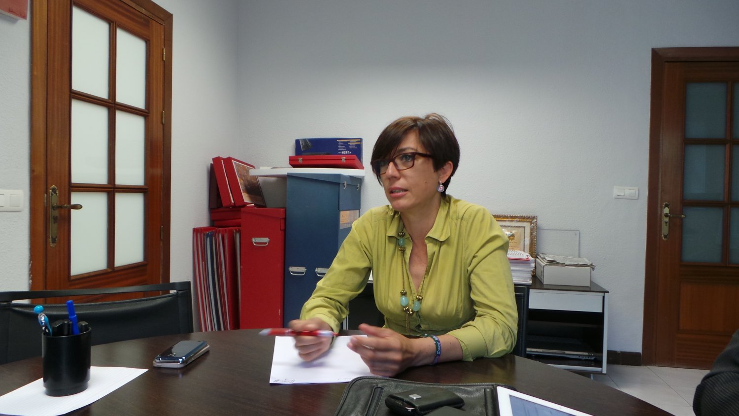 La portavoz del PSOE, María Gámez, abandona la política por motivos personales