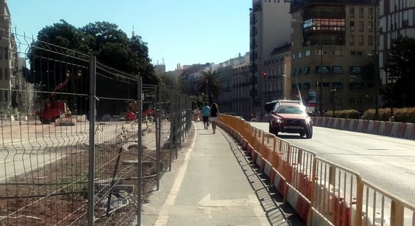 Las obras del Metro de Málaga afrontan la demolición del tablero norte del Puente de Tetuán