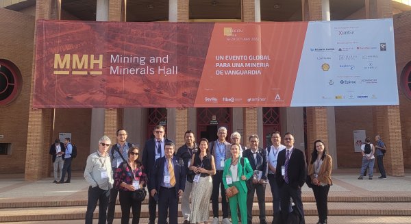 La Junta organiza un encuentro con agentes de 10 países en el certamen de minería Mining and Minerals Hall