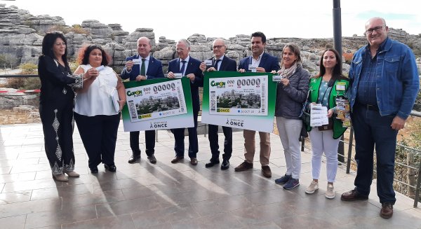 El cupón de la ONCE invita a descubrir la belleza del Torcal de Antequera