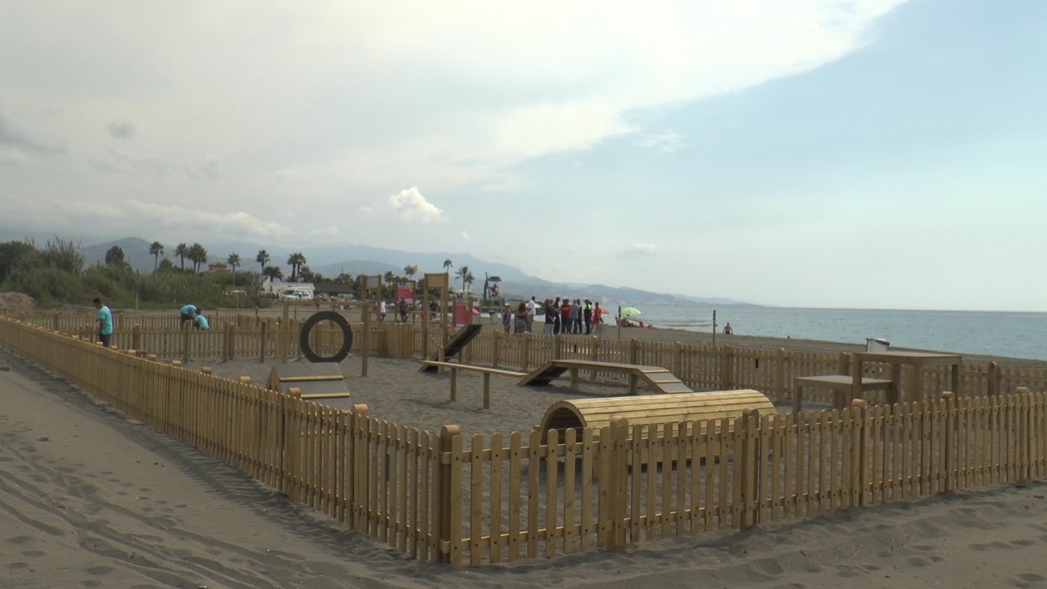 Torre del Mar cuenta con una playa canina al servicio de dueños y mascotas
