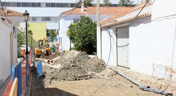 Estepona inicia las obras de remodelación de la calle prolongación Jesús Nazareno