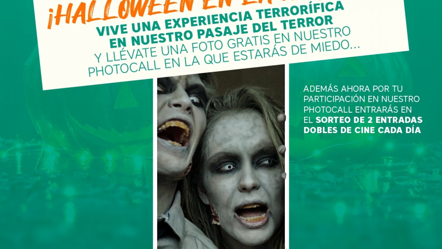 La Verónica celebra Halloween con un pasaje del terror y un photocall para toda la familia
