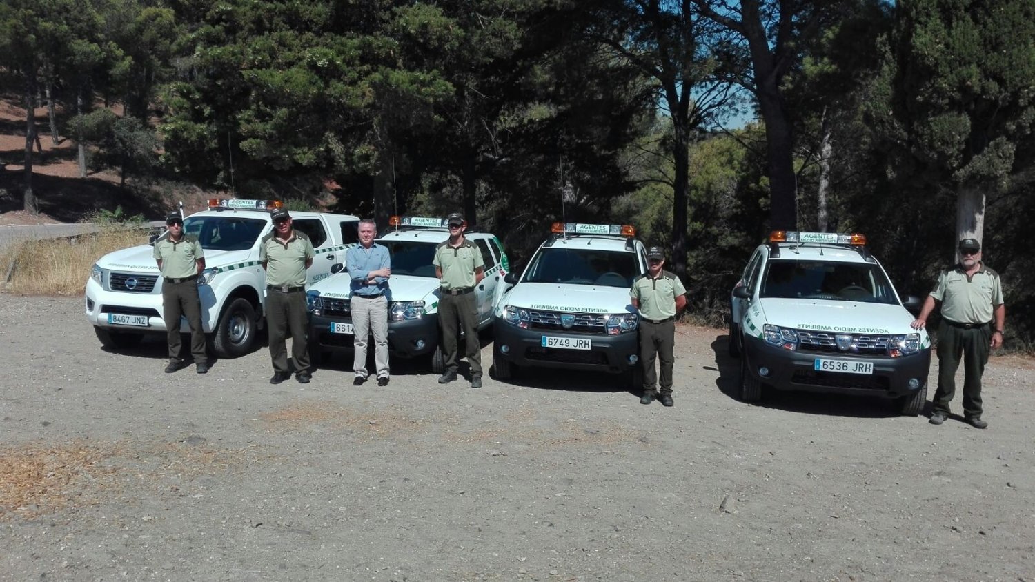 La Junta dota a los Agentes de Medio Ambiente con 4 nuevos vehículos en Málaga