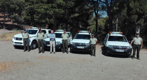 La Junta dota a los Agentes de Medio Ambiente con 4 nuevos vehículos en Málaga