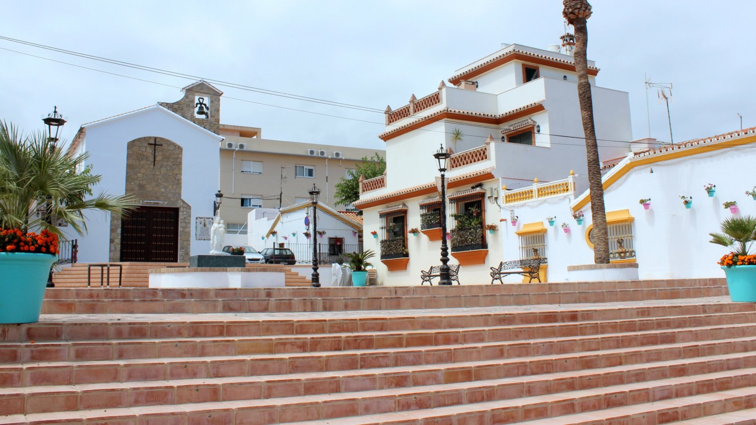 Estepona concluye la primera obra del proyecto 'Rincones con encanto'