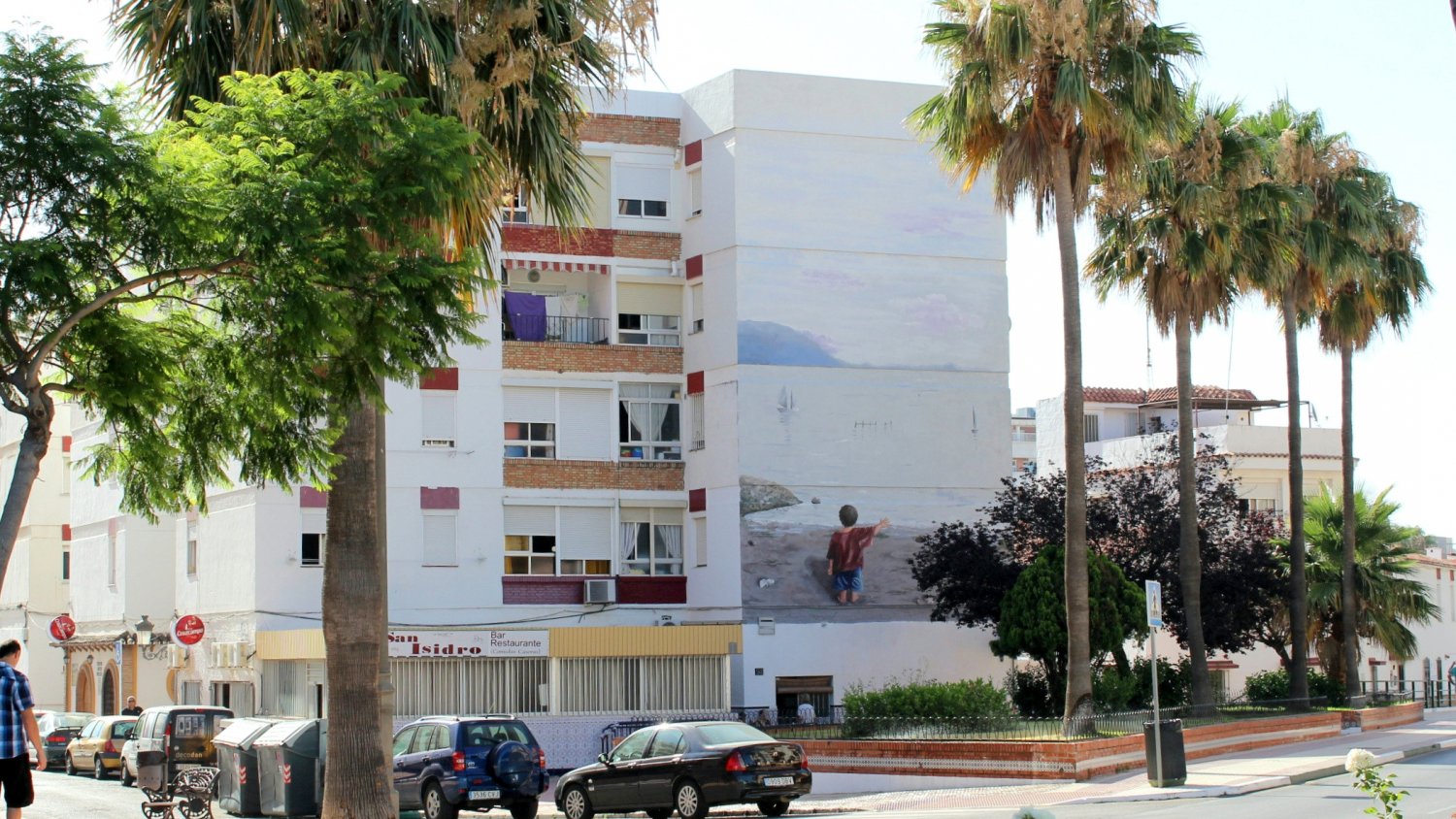 Estepona suma una nueva obra a la Ruta de Murales Artísticos